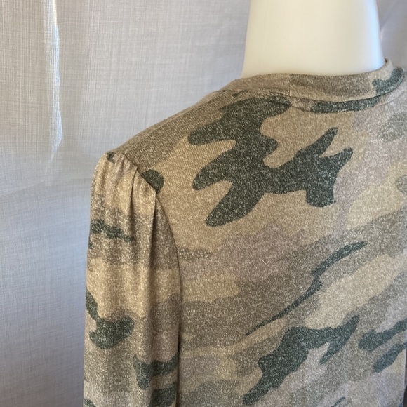 Lucky XS camo dress soft oversized army camouflage long sleeve shift dress - Picture 6 of 10